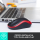 LOGITECH M185 RED 910-002240 - 69077 - zdjęcie 8